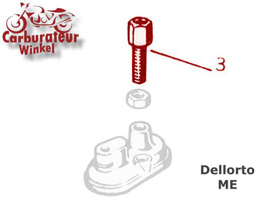 Gaskabel Stelschroef Voor Dellorto Me Carburateur