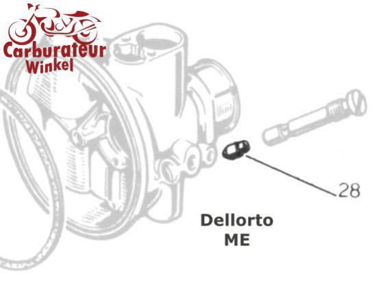 Hoofdsproeier Voor Dellorto Me Carburateur