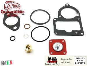 Solex 34 PICT 3 Carburateur Revisieset Voor VW Kever 1600 PMS133